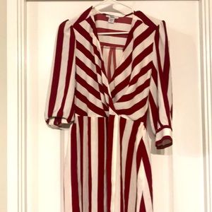 Women’s Bar III Red Stripe dress